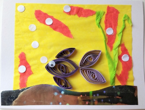 Goldfish, Greeting Card Paper Quilling