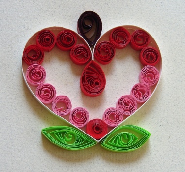 Paper Quilled Heart