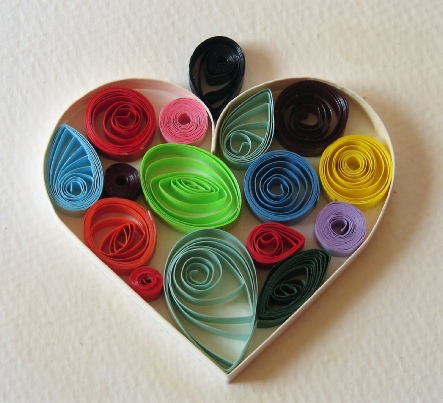 Heart, Intoduction to Paper Quilling