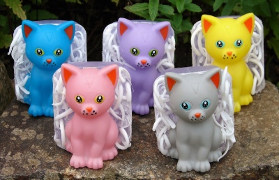 kitten toy soaps by Kulina