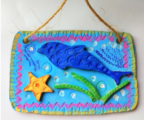 Under the Sea Clay Tiles hands-on clay workshop for all ages by Rick Hamelin