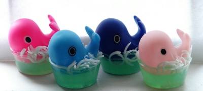 penguin toy soaps by Kulina