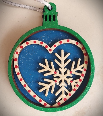 Witch with Jack-O-Lantern t Layered Ornament Workshop