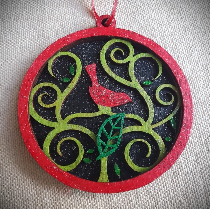 Bird Layered Ornament Workshop