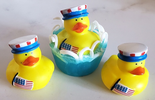 Patriotic Rubber Duckie Soap Making Workshop